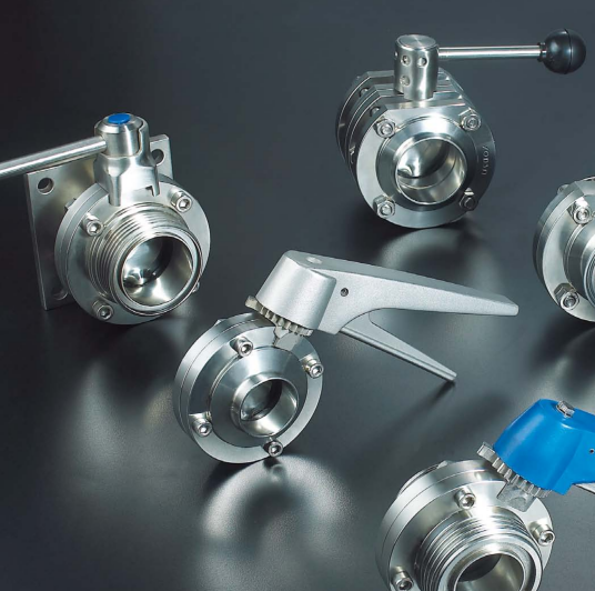 SANITARY BUTTERFLY VALVE