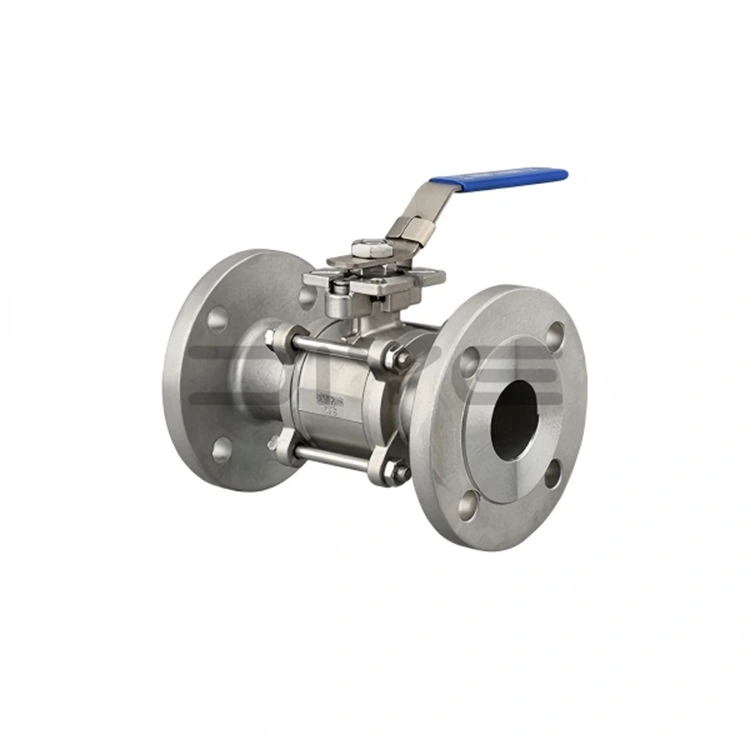 3pc Flange Ball Valve na May Mounting Pad