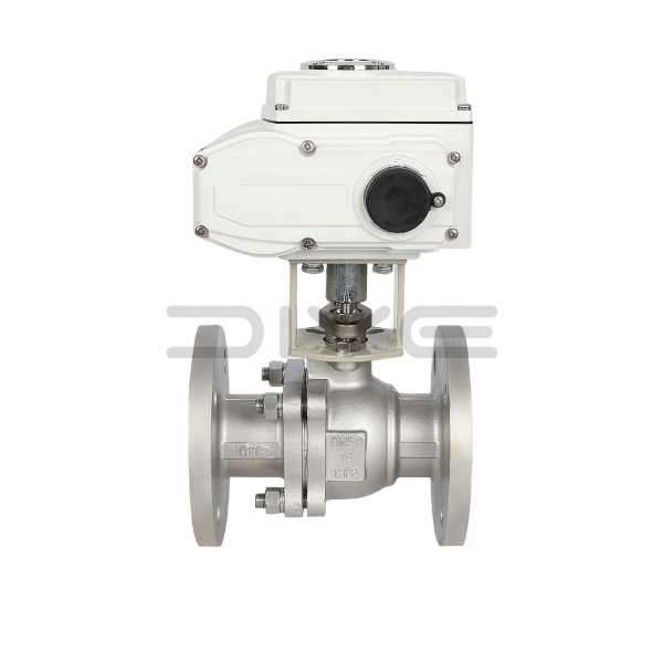 Electric Actuated Stainless Flanged Ball Valve Electric Actuated Stainless Flanged Ball Valve