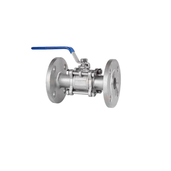 Hindi kinakalawang na asero 3pc Flange Ball Valve